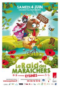 Le Raid des Maraichers. Le samedi 4 juin 2016 à Eysines. Gironde.  08H30